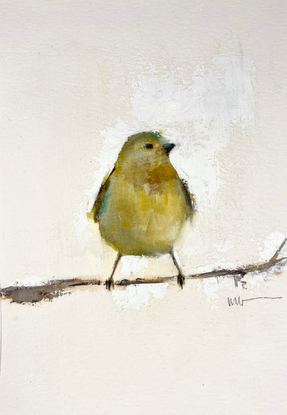 Yellow Green Bird