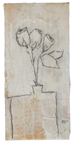 Roses in Bottle Sketch
