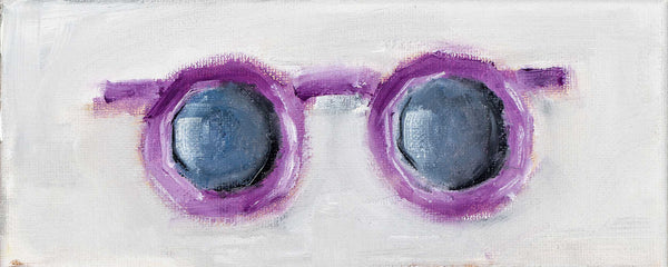 Vintage Sunglasses: Purple