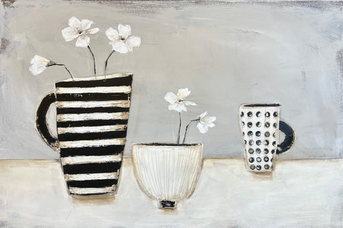 Stripes and Dots 1 Original Painting