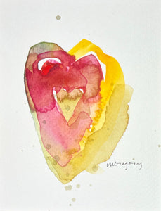 Watercolor Heart 4