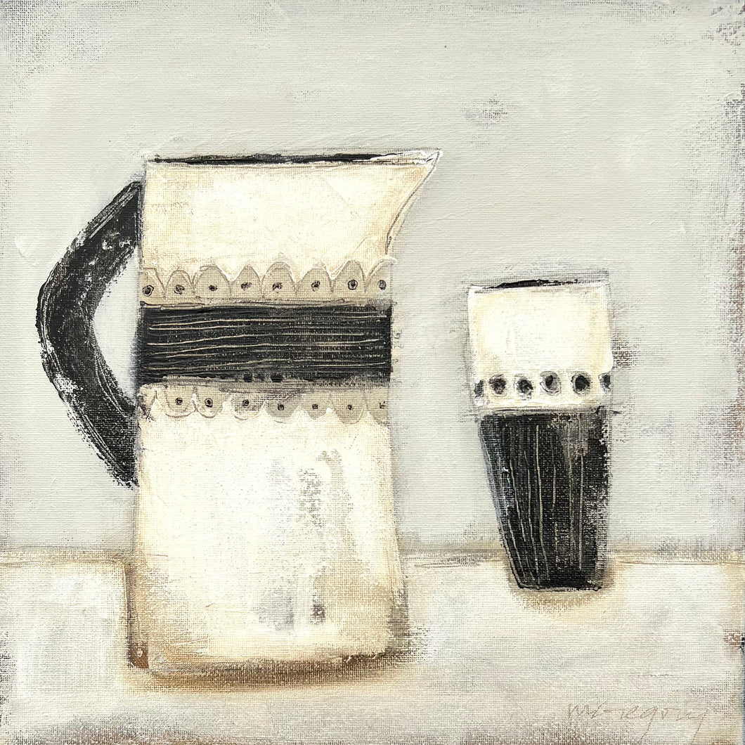 Stripes and Dots 4 Original Painting