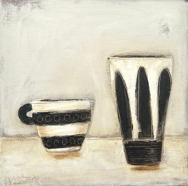Stripes and Dots 2 Original Painting