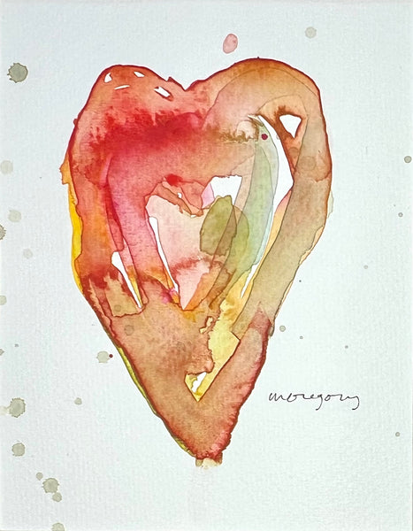 Watercolor Heart 1