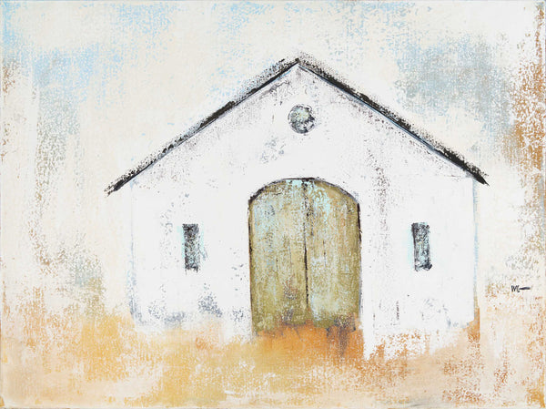 Barn: Green Doors - Horizontal