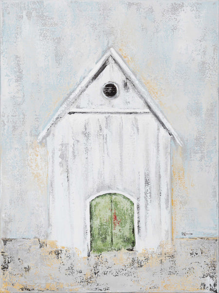 Barn: Green Doors - Vertical