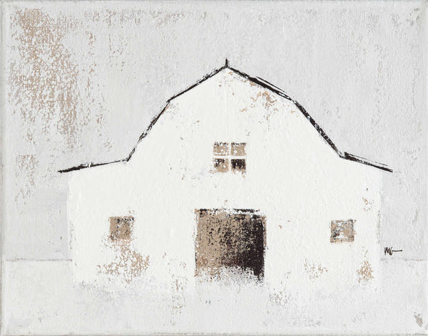 Barn: White - Horizontal
