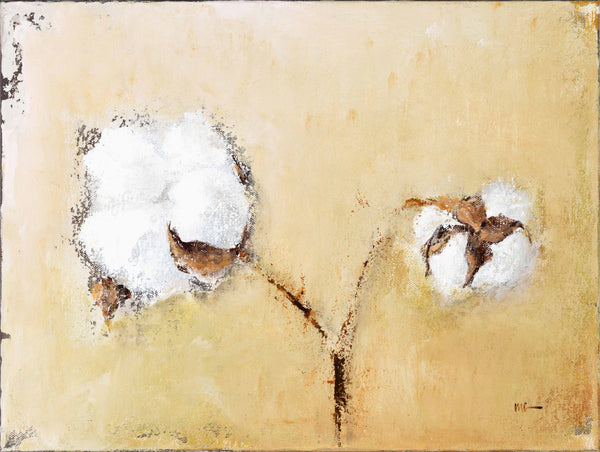 Cotton Boll: Brown Rectangle