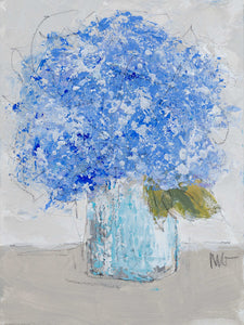Fresh Blooms: Blue Hydrangeas