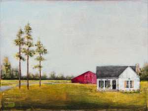 Farmhouse and Red Barn 3