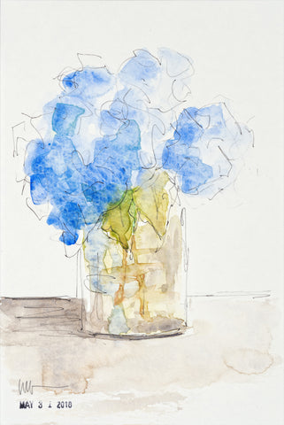 Hydrangea Watercolor