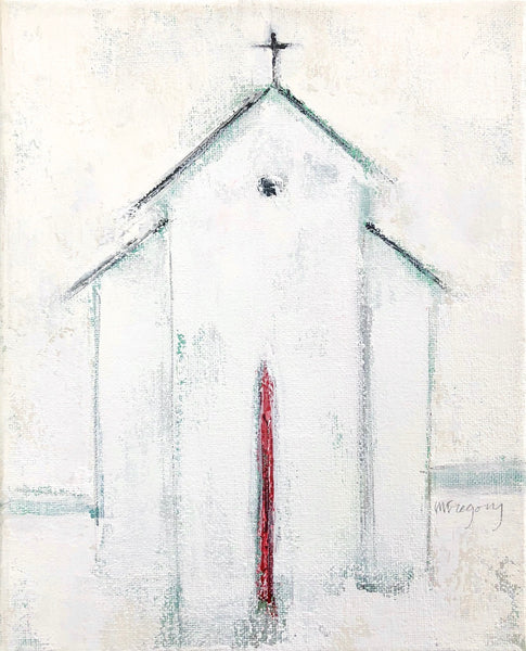 Church with Red Door