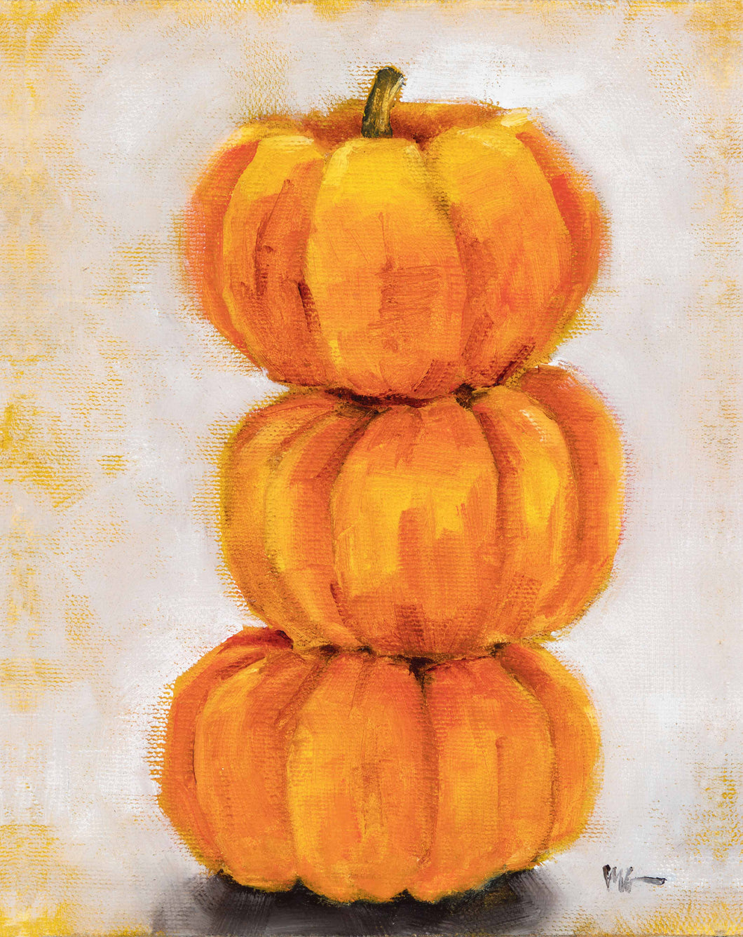 Pumpkin Stack - Neutral Background