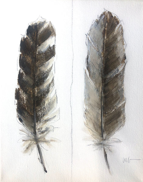 Two Feathers Study 1