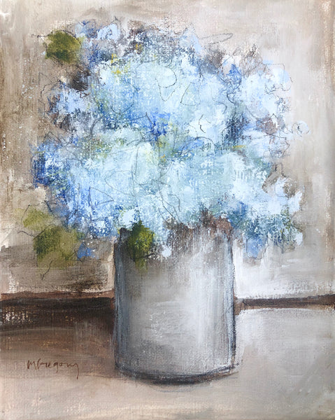 Blue Hydrangeas