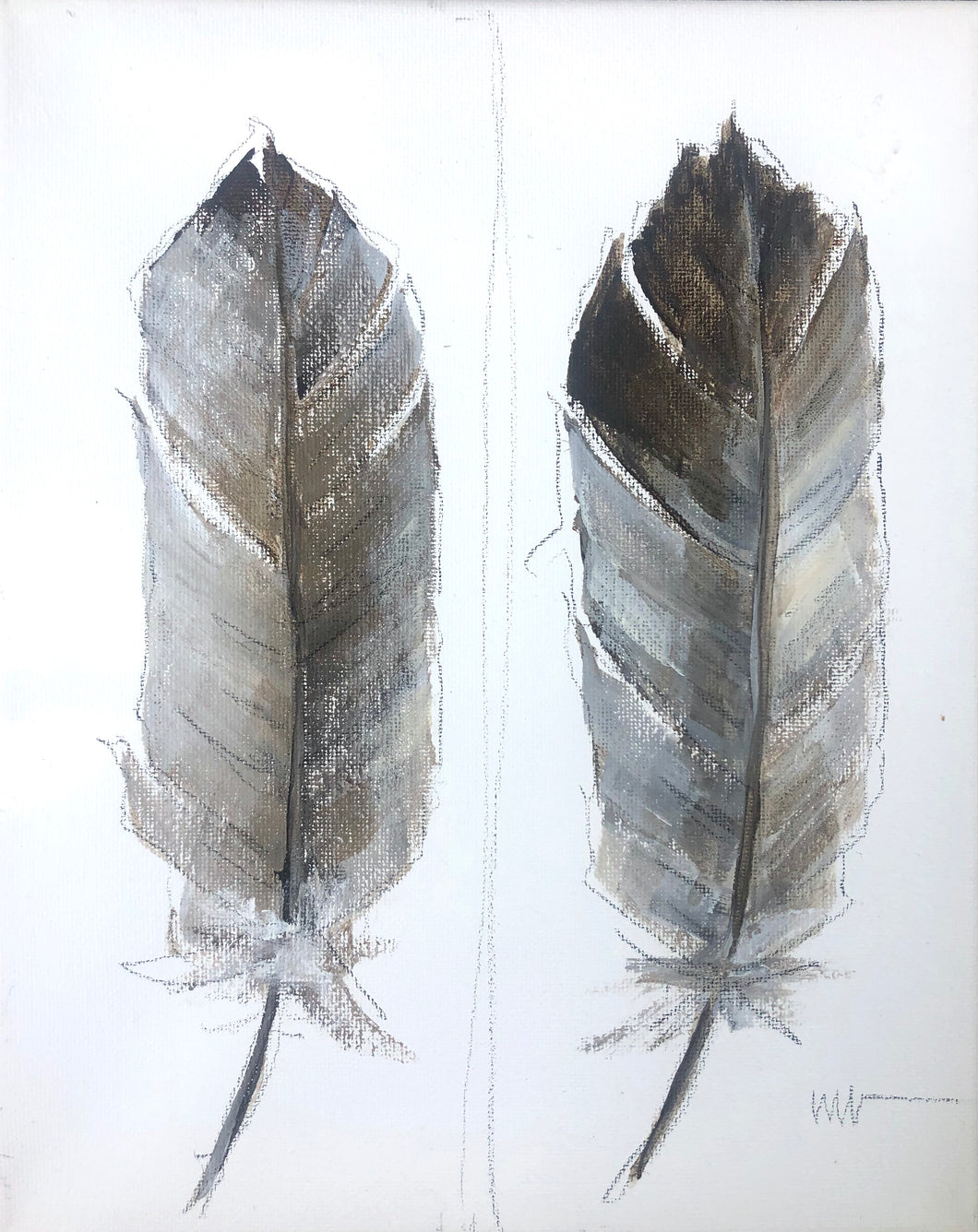 Two Feathers Study 2