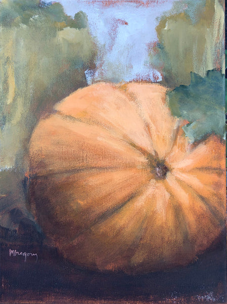 Pumpkin on the Vine 2