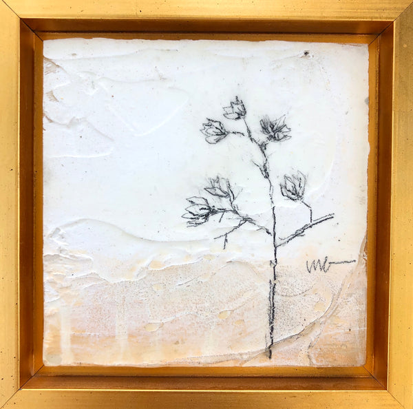 Field Sketch Encaustic 1