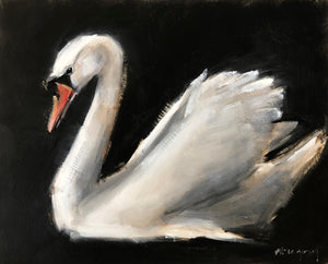 Wings at My Window: Swan