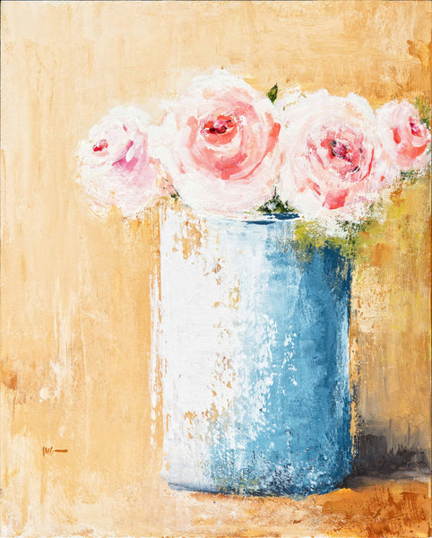 Roses in Bucket
