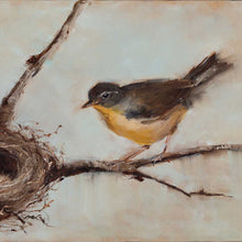 Twiggy Nest And Bird