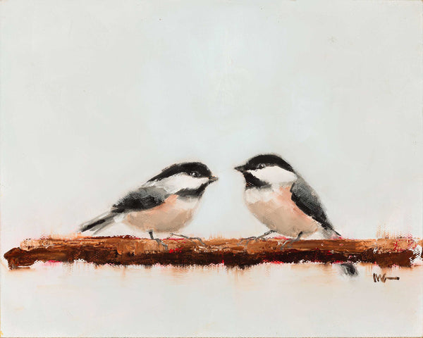 Two Chickadees