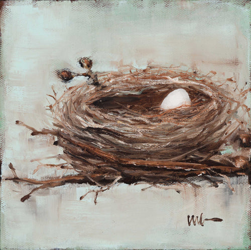 White Egg Nest