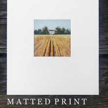 Matted Print